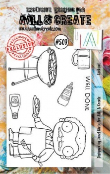 AALL & CREATE Clear Stamps - Cookout #509