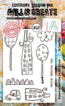 AALL & CREATE Clear Stamps - On Cloud Nine #577