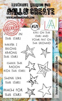 AALL & CREATE Clear Stamps - In the Stars #579