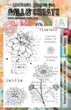 AALL & CREATE Clear Stamps - Scatter Kindness #716