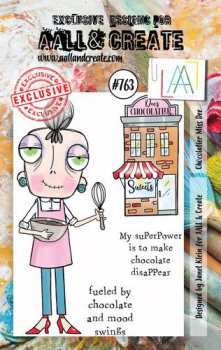 AALL & CREATE Clear Stamps - Chocolatier Miss Dee #763