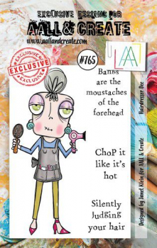 AALL & CREATE Clear Stamps - Hairdresser Dee #765