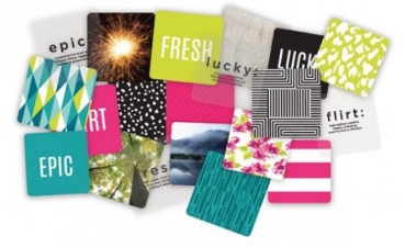 Heidi Swapp 4" x 4" Cards - Definition