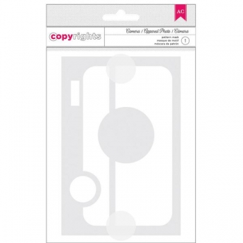 %American Crafts Schablone - Camera%