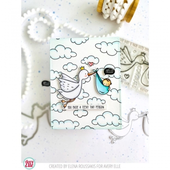 Avery Elle Clearstamps - Brand New Baby