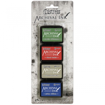 Distress Archival Mini Ink Pad Kit - Kit 6