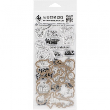 Art Impressions Clear Stamps - Baby Critters Set