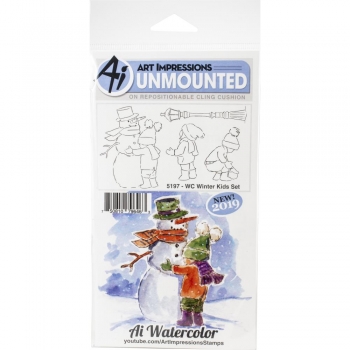 Art Impressions - WC Winter Kids Set 