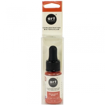 % Art Philosophy Watercolor Concentrate - Orange Red %