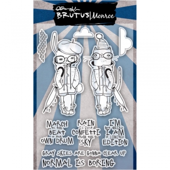 Brutus Monroe Clear Stamp Set - Be Unique