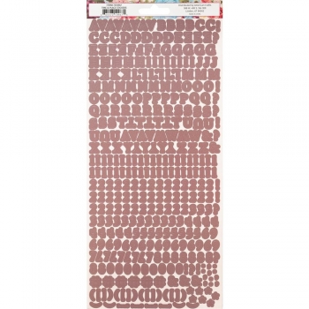 Bo Bunny Cardstock Stickers - Time & Place