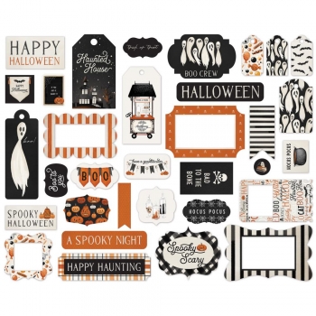 Carta Bella Frames & Tags - Halloween Market