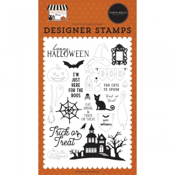 Carta Bella Clear Stamps - Haunted Night