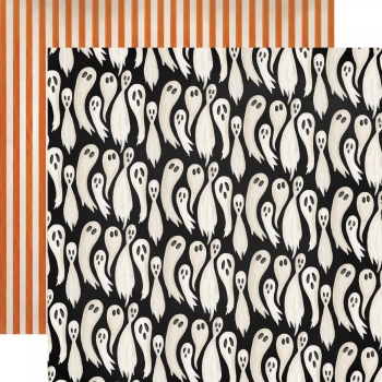 Carta Bella Halloween Market - Spooky Ghoste 12" x 12" 