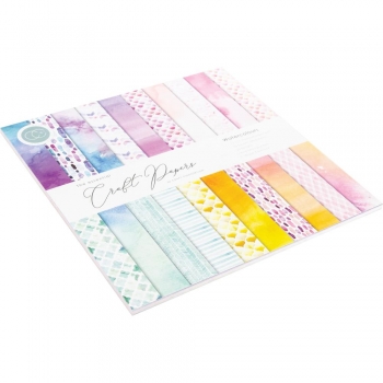 The essential Craft Papers Paper Pad - Watercolours - 12 x 12