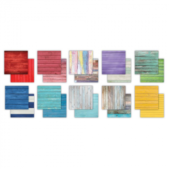 The essential Craft Papers Paper Pad - Beach Hut - 12 x 12