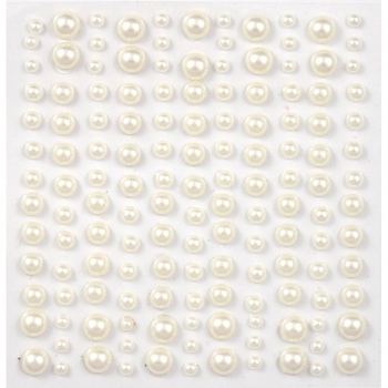 Craft Consortium Essential Adhesive Pearls - Natural