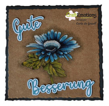 Craft Emotions Stanze - Grußkartentext 1 