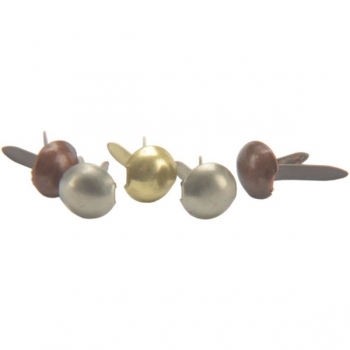 100 Minibrads 3 mm - Antique