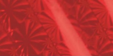 Go Press Heat Activated Foil - Red Hologram - Mirror Finish