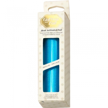 Go Press Heat Activated Foil - Iridescent Sparks Cyan