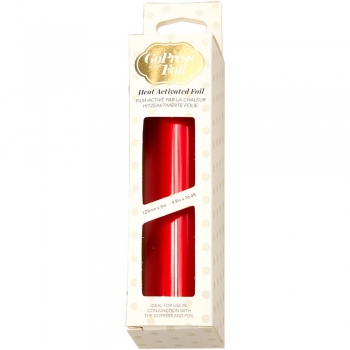 Go Press Heat Activated Foil - Pastel Matte Red