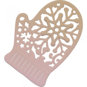 Couture Creations - Highland Christmas Mini Die - Snowflake Mitten