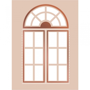 Couture Creations- Highland Christmas Hotfoil Stamp Die - Window Card