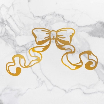 Couture Creations - Hotfoil Stamp - Waving Ribbon