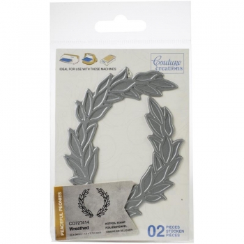 Couture Creations - Hotfoil Stamp - Wreathed
