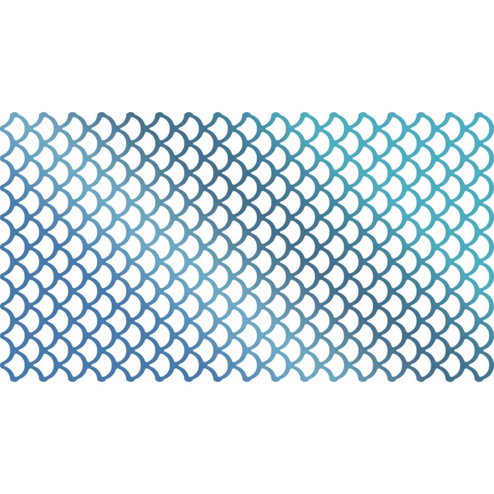 Couture Creations- Seaside and me Hotfoil Stamp Die - Scaley Background