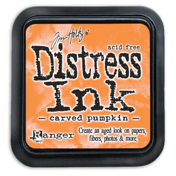 Distress Ink - Carved Pumpkin
