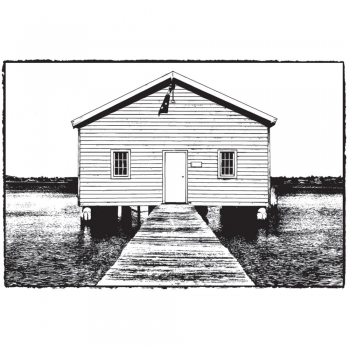 Darkroom Door Cling Photo Stamp - Boat Shed