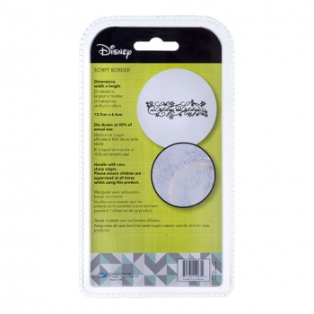 Disney Metall Stanze - Script Border