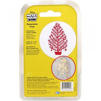 Mickey Mouse & Friends Metall Stanze - Panorama Tree