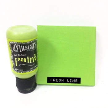 Ranger Dylusions Paint Flip Cap Bottle - Fresh Lime