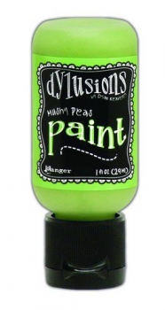 Ranger Dylusions Paint Flip Cap Bottle - Mushy Peas