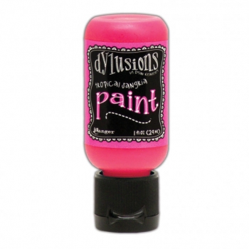Ranger Dylusions Paint Flip Cap Bottle - Tropical Sangria