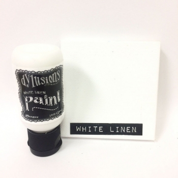 Ranger Dylusions Paint Flip Cap Bottle - White Linen