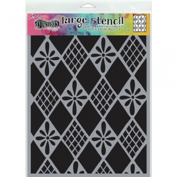 Dylusions large stencil - Diamonds are Forever