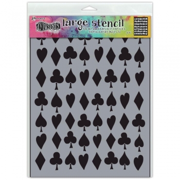 Dylusions large stencil - Suits You Sir