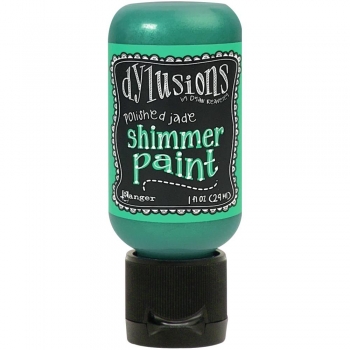 Dylusions Shimmer Paint - Polished Jade