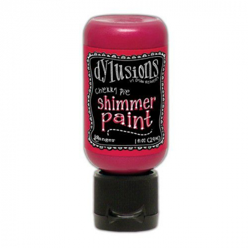 Dylusions Shimmer Paint - Cherry Pie