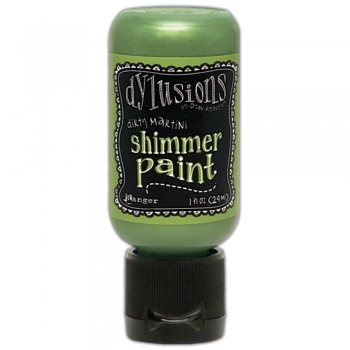 Dylusions Shimmer Paint - Dirty Martini