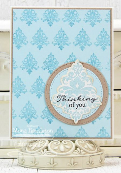 MFT Die-Namics Stanz & Stempel Set - Damask Designs