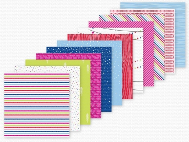 MFT Design Papier 6" x 6" - Holly Jolly *Limitiert*