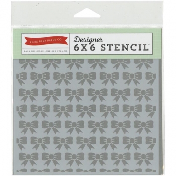 Echo Park Stencil - Bows