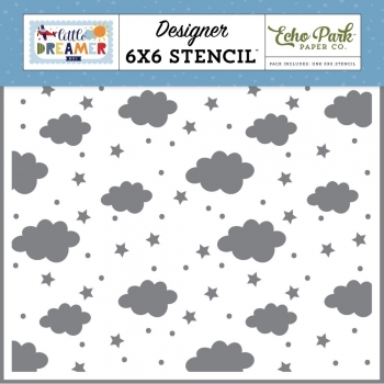 Echo Park 6" x 6" Stencil - Take Flight