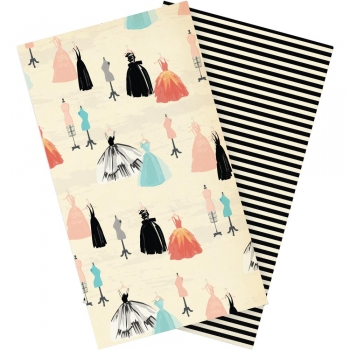 Echo Park Traveler`s Notebook Lined Insert - Standard - Metropolitan Girl