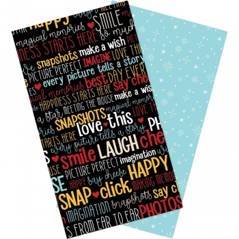 Echo Park Traveler`s Notebook Daily Calendar Insert - Standard - Mouse & Me